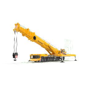 Liebherr LTM 11200 rigged